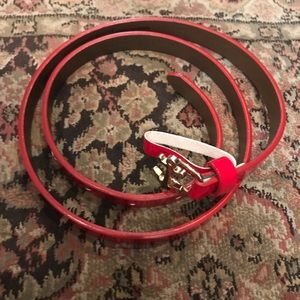 Red Banana Republic leather belt